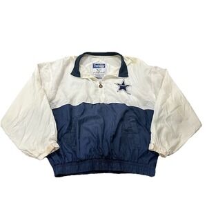 Triple Fat Goose NFL - 1994 Dallas Cowboys Logo Windbreaker  Size L Blue/White